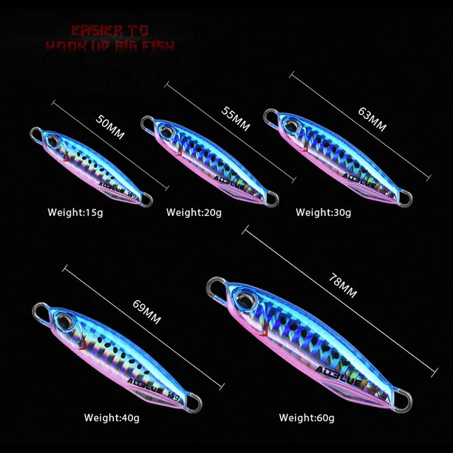 Señuelo DRAGER para pesca en agua dulce y salada