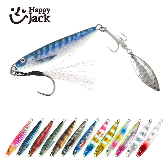 Señuelo de pesca Happyjack, plantilla de metal