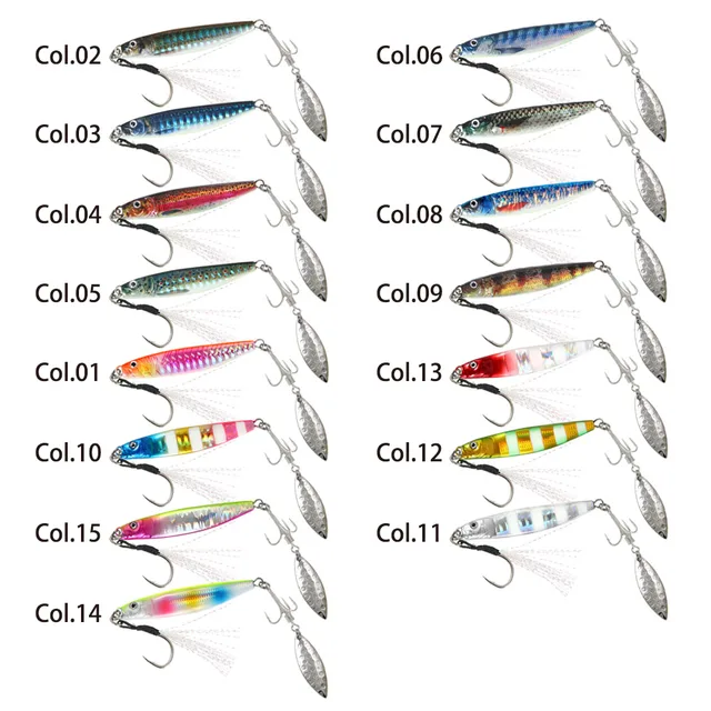 Señuelo de pesca para depredadores con vinilos y minnows