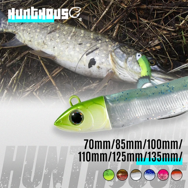 Señuelo de pesca suave de silicona Hunthouse · Señuelos