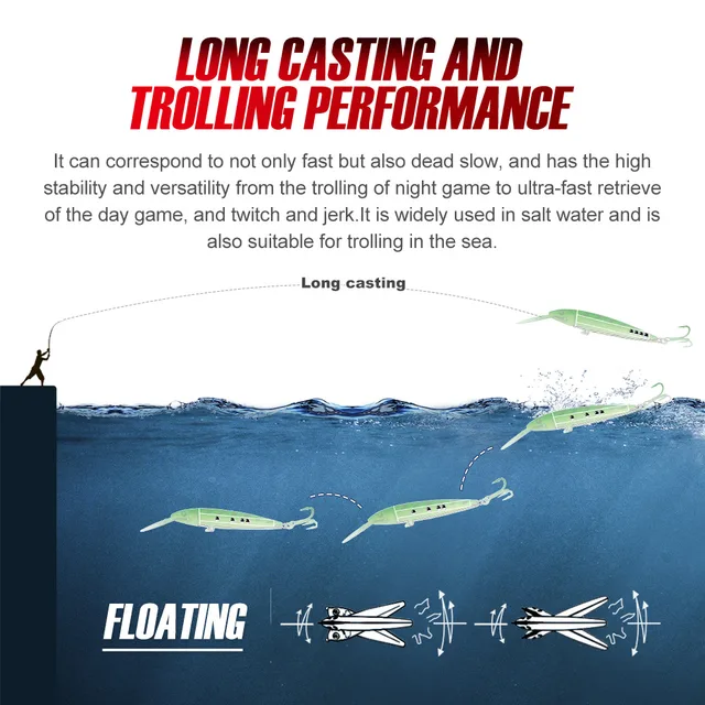 señuelo de pesca para aguas profundas
