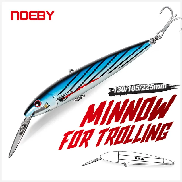 señuelo de pesca trolling 130mm