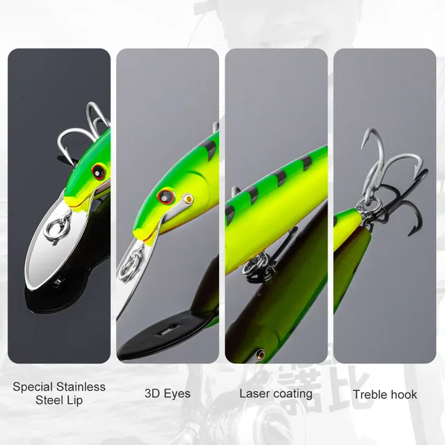 señuelo de pesca de alta calidad y duradero