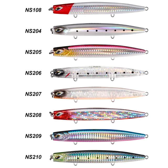 Señuelo Sinking Pencil para Pesca de Atún: Atrae con Fuerza