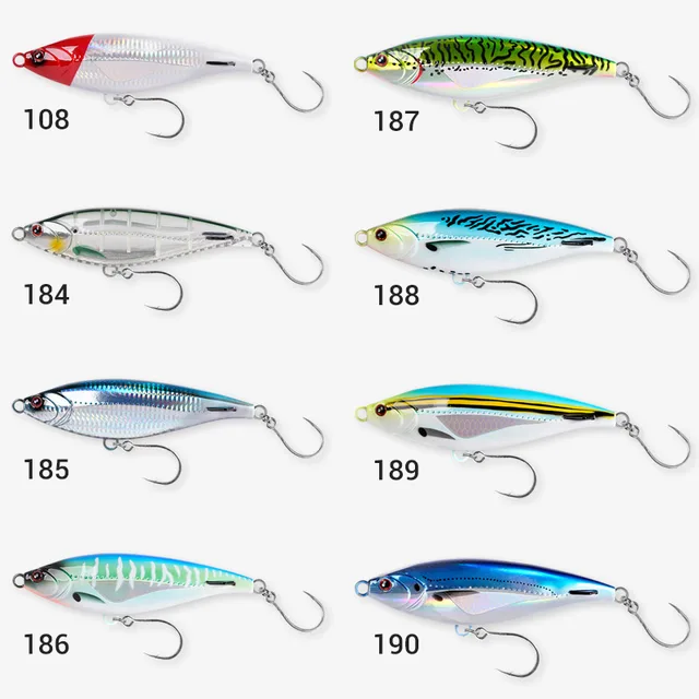 Señuelos de pesca para aguas dulces y saladas