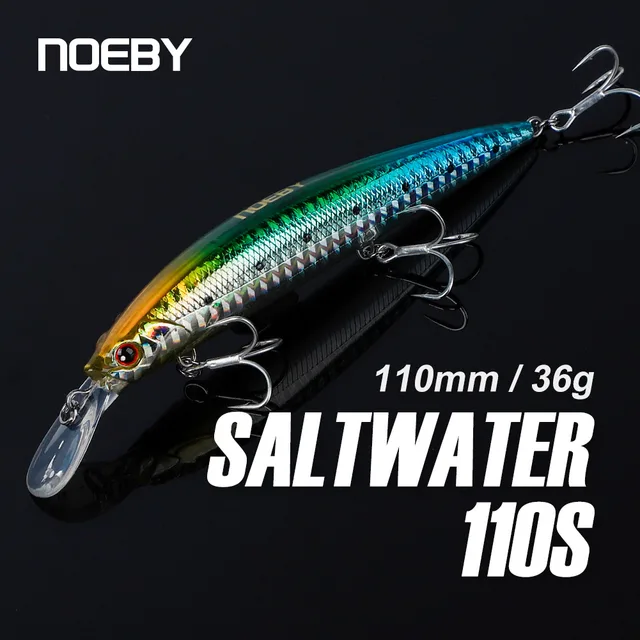 Señuelos de Pececillo 110mm 36g para Pesca Al Señuelos
