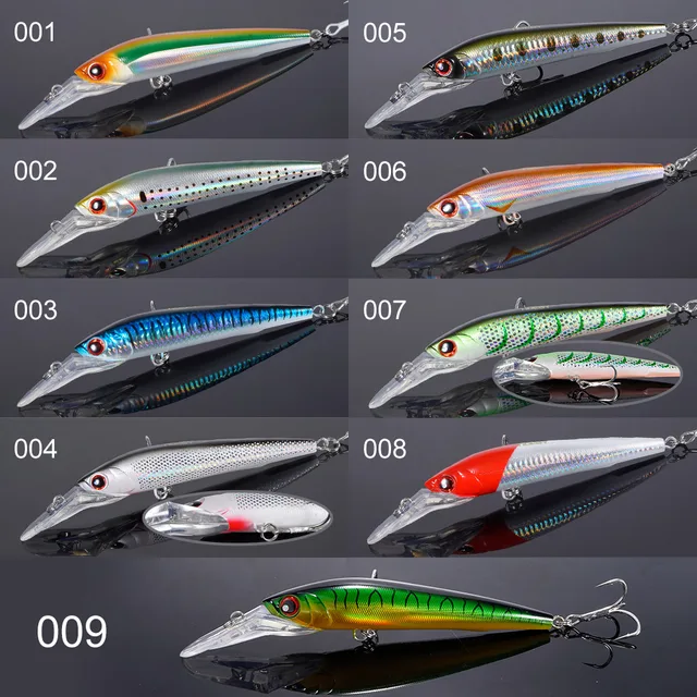 Señuelos de Pesca NOEBY Trolling, Artificiales para Atún y Mar