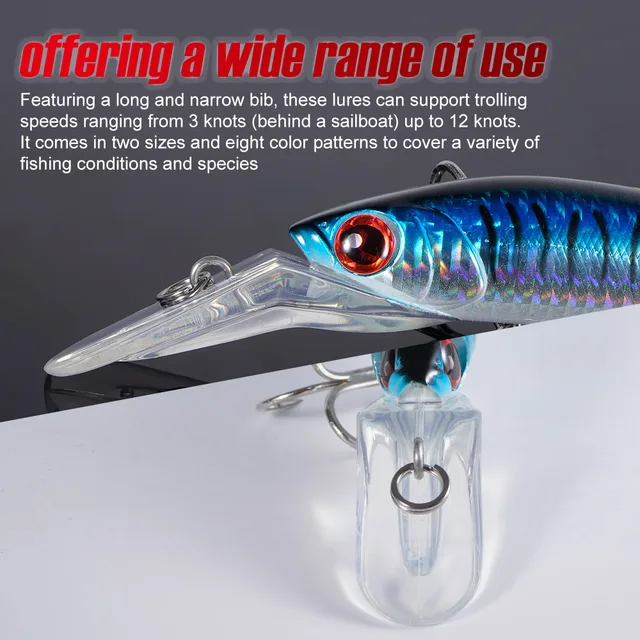 Señuelos de Pesca NOEBY Trolling, Artificiales para Atún y Mar