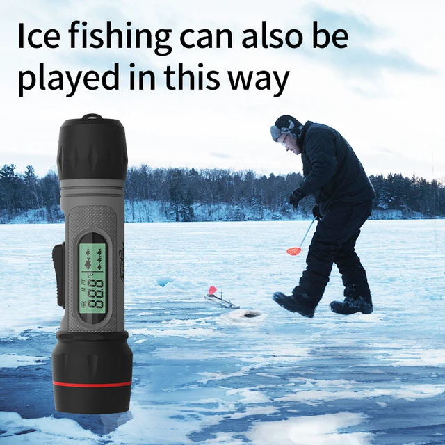 Sonar Inalámbrico Recargable para Pesca en Hielo