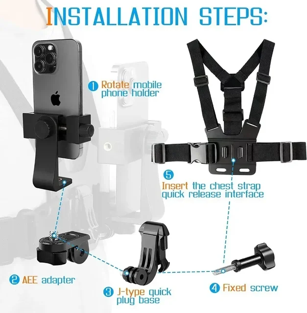 Soporte de Teléfono Ajustable para Embarcaciones