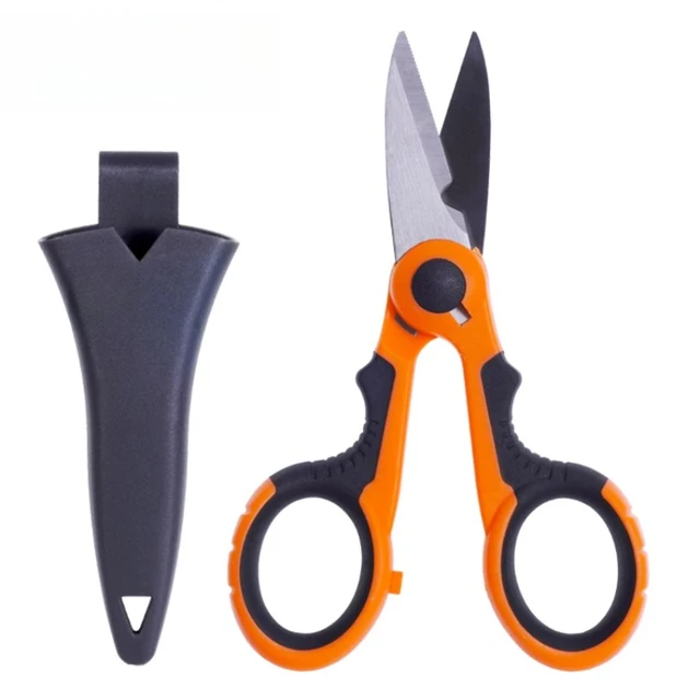 Tijeras de Pesca Acero Inox 420 Portátiles