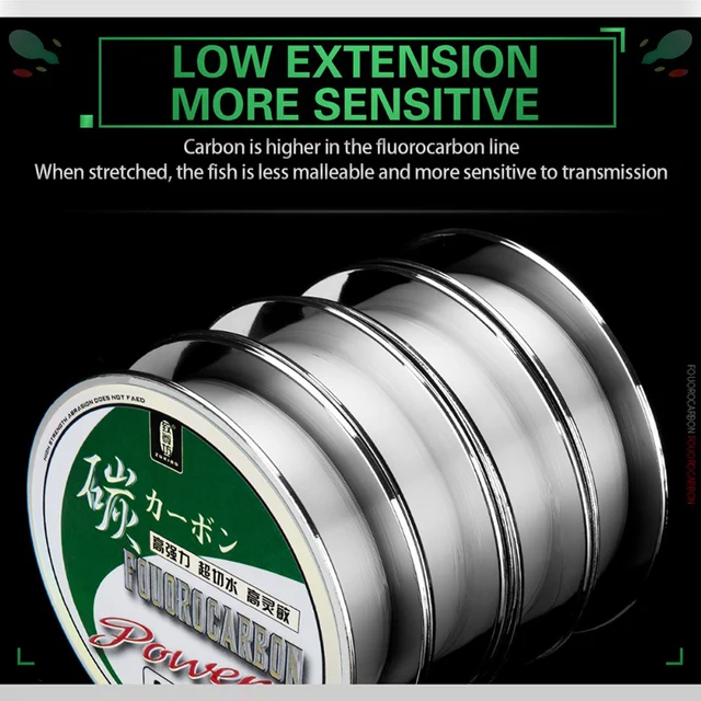 ZUKIBO fluorocarbono 100℅ japón,pesca · Líneas de pesca